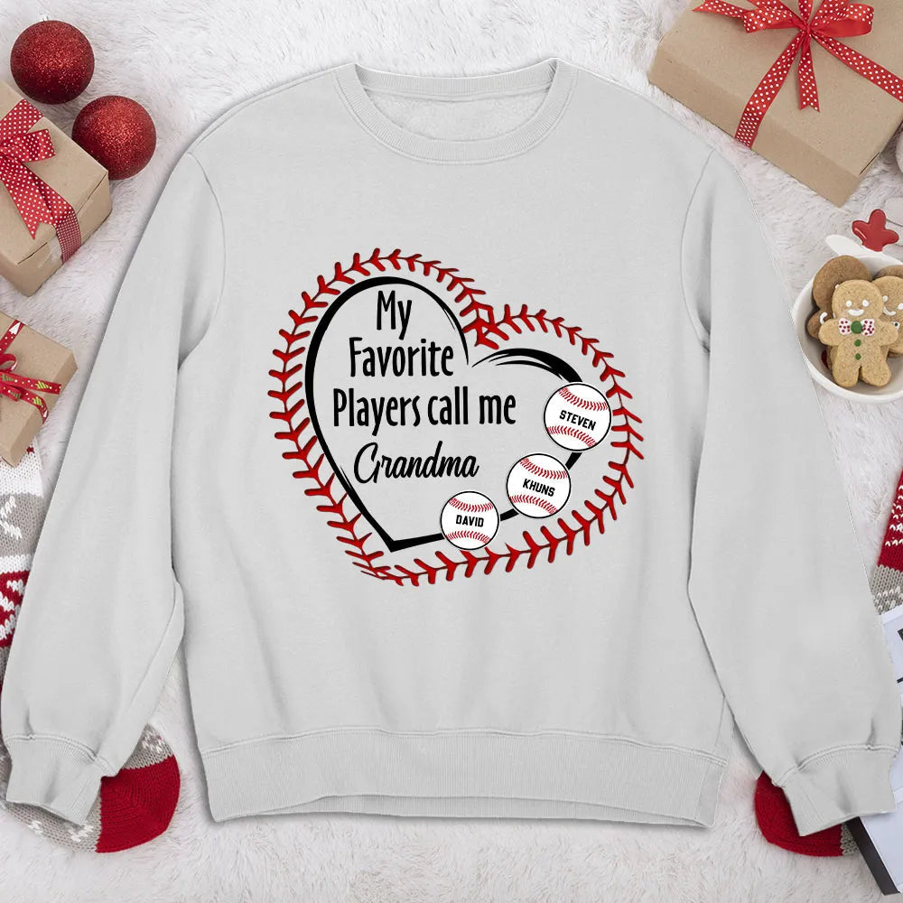Personalized Baseball Grandma T-Shirt for Family - Perfect Gift Cloth MagicInPrints