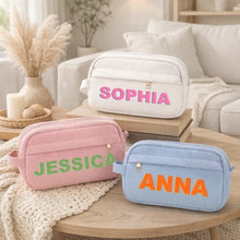 Load image into Gallery viewer, Personalized Corduroy Handbag Custom Design Gift for Mom, Wife, Daughter
