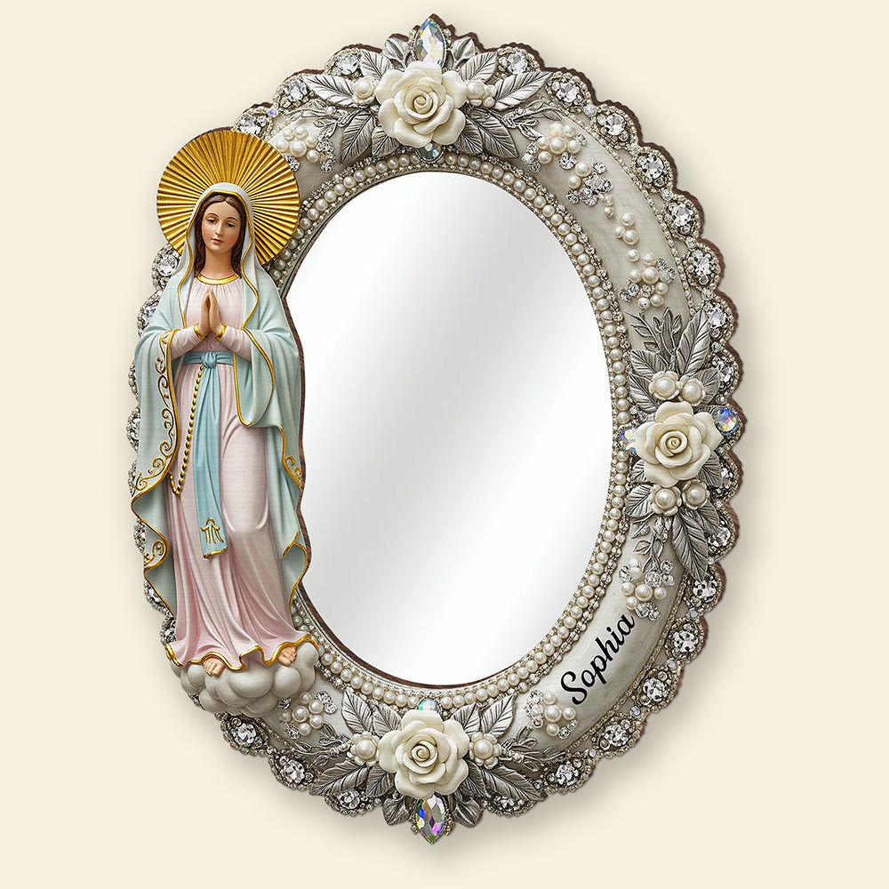 Blessings of Our Lady - Personalized Virgin Mary Mirror Mirror MagicInPrints