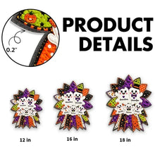 Load image into Gallery viewer, Personalized Wooden Halloween Sign with Cheerful Ghosts Gift for Grandparents
