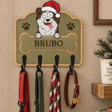 Load image into Gallery viewer, Personalized Dog Breed Key Holder Custom Name Gift for Dog Lovers
