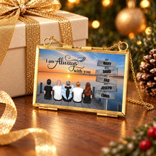 Load image into Gallery viewer, Personalized Family Memorial Photo Frame Ornament Custom Name I Am Always With You Gift
