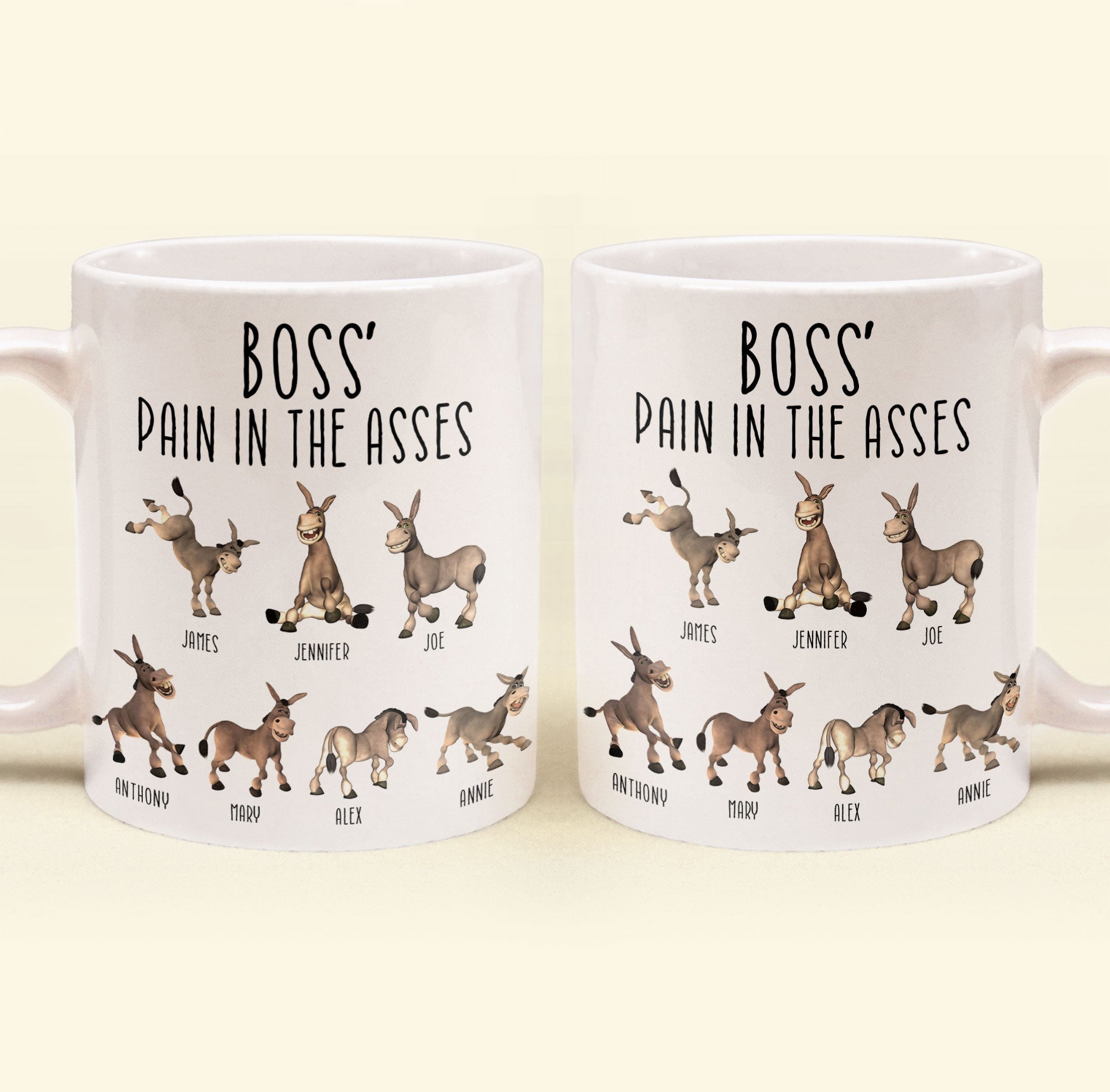 Personalized Boss Coffee Mug Gift for Office Humor - Funny Workplace Present Cup MagicInPrints