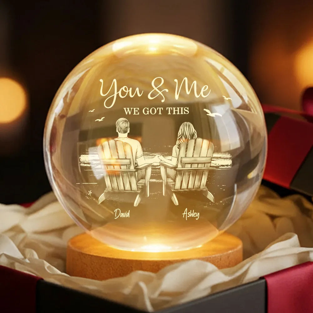 Personalized LED Night Light for Couples - Romantic Gift for Anniversaries Lamp MagicInPrints