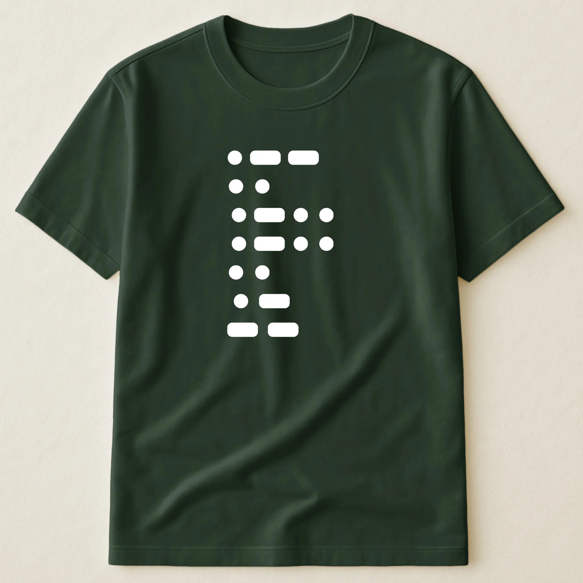 Custom Morse Code T-Shirt for Men - Unique Gift Idea Cloth MagicInPrints