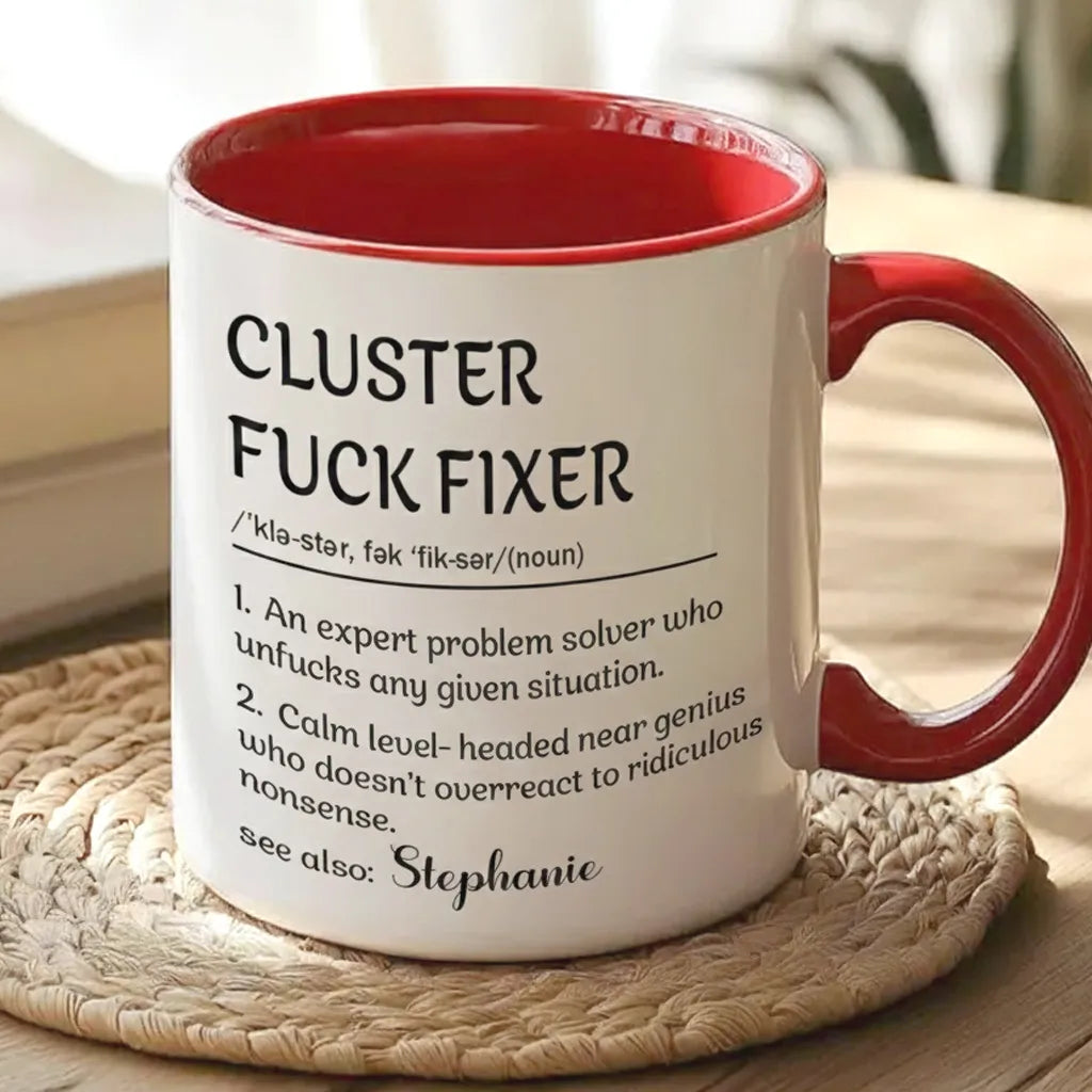 Funny Personalized Coffee Mug for Problem Solvers - Office Humor Gift Cup MagicInPrints