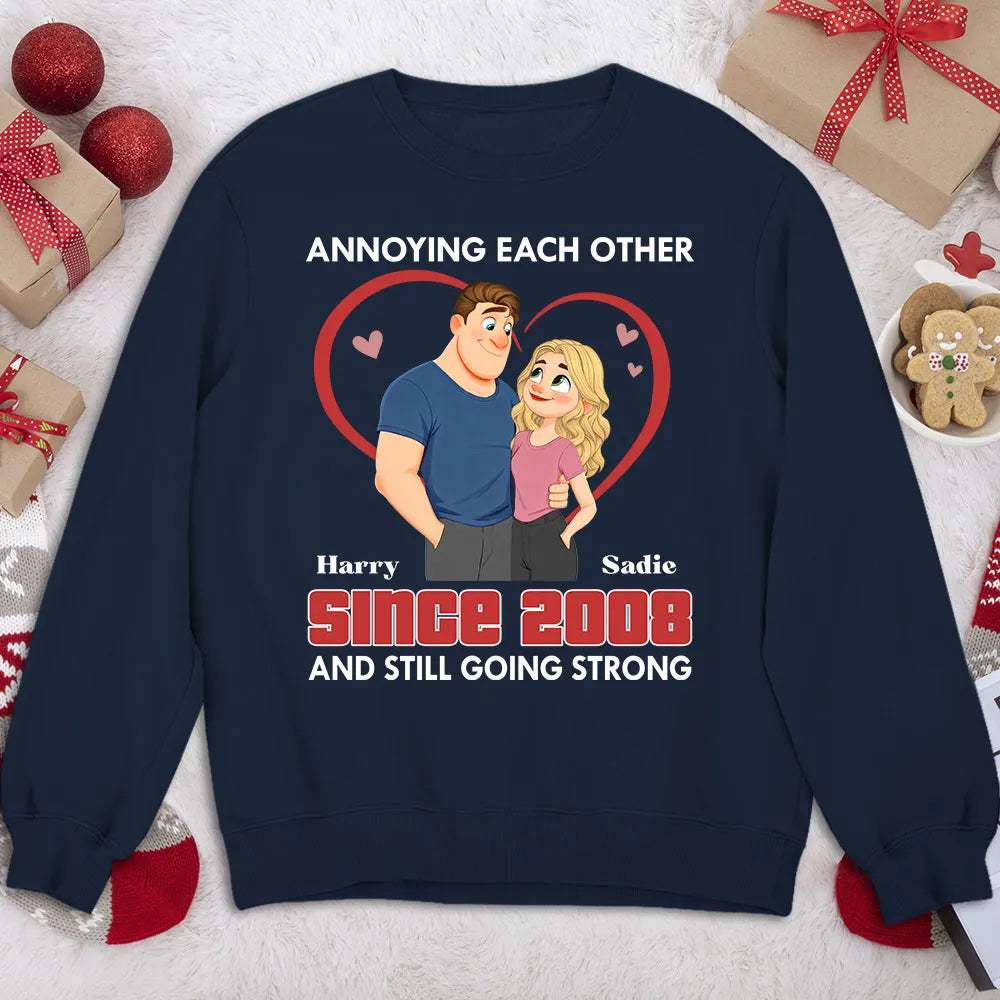 Personalized Anniversary T-Shirt for Couples - Funny Gift Since 1989 Cloth MagicInPrints
