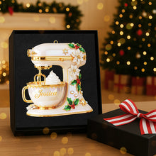 Load image into Gallery viewer, &quot;Bake your memories this Christmas - Personalized Baking Mixer Acrylic Ornament - Perfect gift for home bakers and festive lovers&quot; Ornament MagicInPrints
