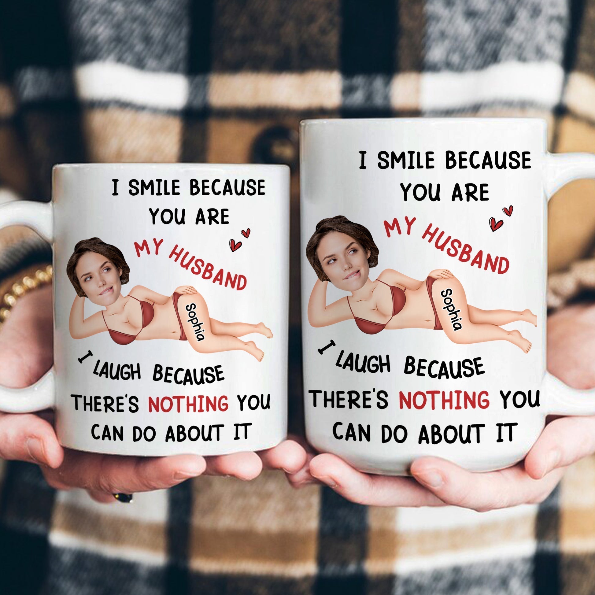 Personalized Funny Husband Mug for Couples - Humorous Gift Cup MagicInPrints