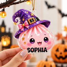 Load image into Gallery viewer, Personalized Halloween Dumpling Acrylic Ornament Gift for Kids
