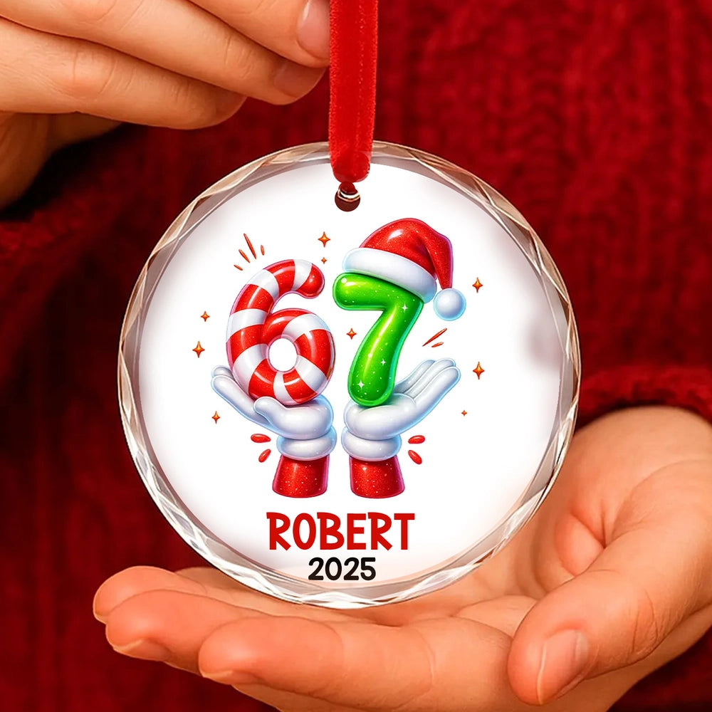 Personalized Christmas Ornament for Teens - Fun Holiday Decoration 2025 Ornament MagicInPrints