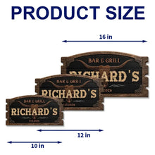 Load image into Gallery viewer, Personalized Longhorn Wooden Sign Custom Name Gift for Home Cook
