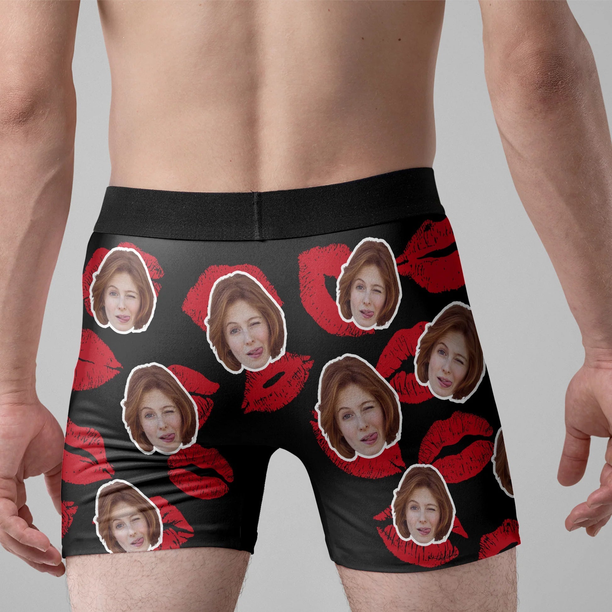 Personalized Men's Boxer Briefs for Couples - Funny Custom Face Underwear Gift Underwear MagicInPrints