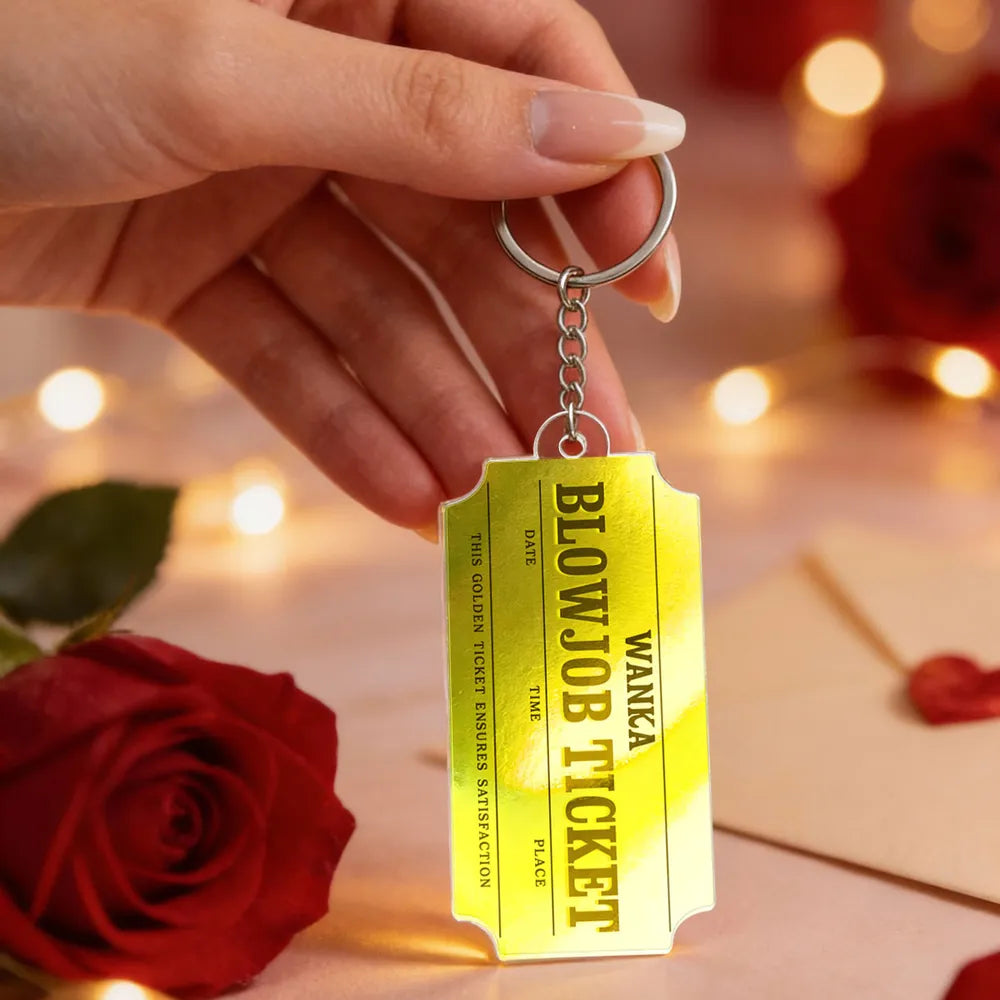 Personalized Romantic Keychain for Couples - Fun Gift Idea Keychain MagicInPrints