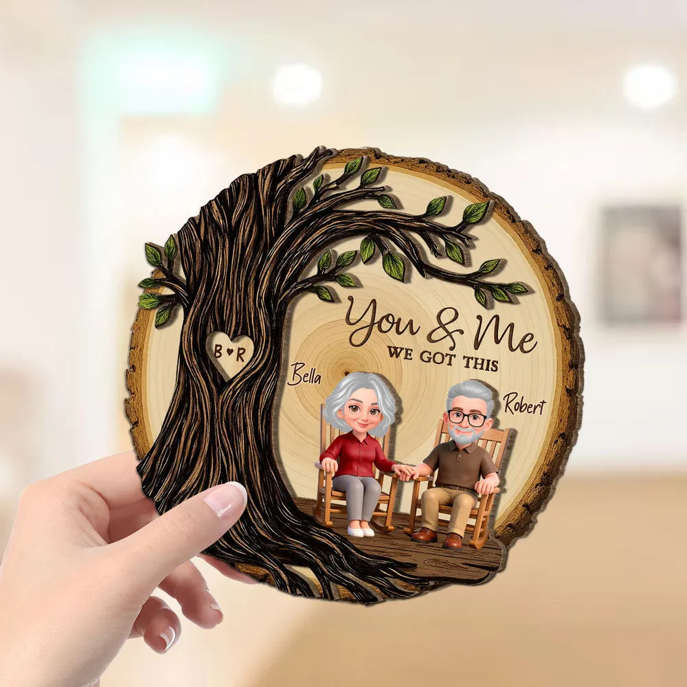 Personalized Wooden Anniversary Plaque for Couples - Sentimental Home Decor Gift Plaque MagicInPrints