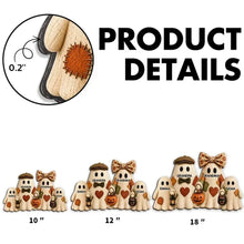 Load image into Gallery viewer, Personalized Halloween Wooden Sign Cute Ghost Family Gift for Grandma

