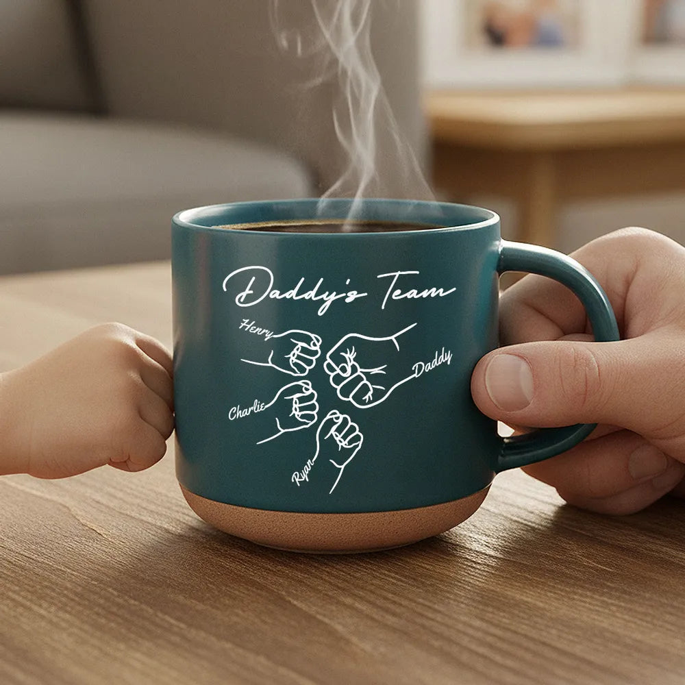 Personalized Family Mug for Dad - Custom Names Coffee Cup - Father's Day Gift Cup MagicInPrints