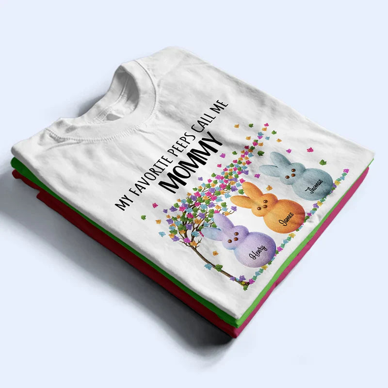 Personalized Grandma T-Shirt for Easter - Custom Family Bunny Design Cloth MagicInPrints