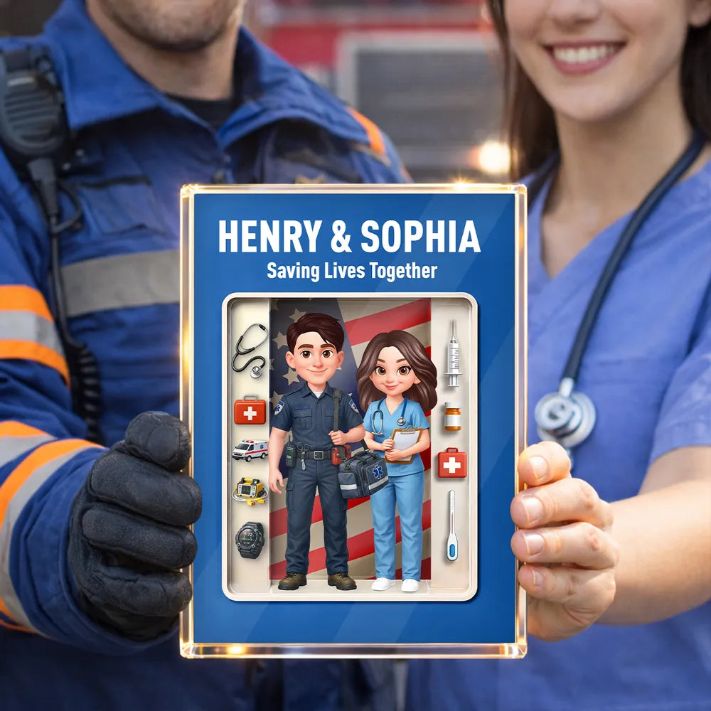 Custom Acrylic Block for Medical Professionals - Celebrating Healthcare Heroes Plaque MagicInPrints