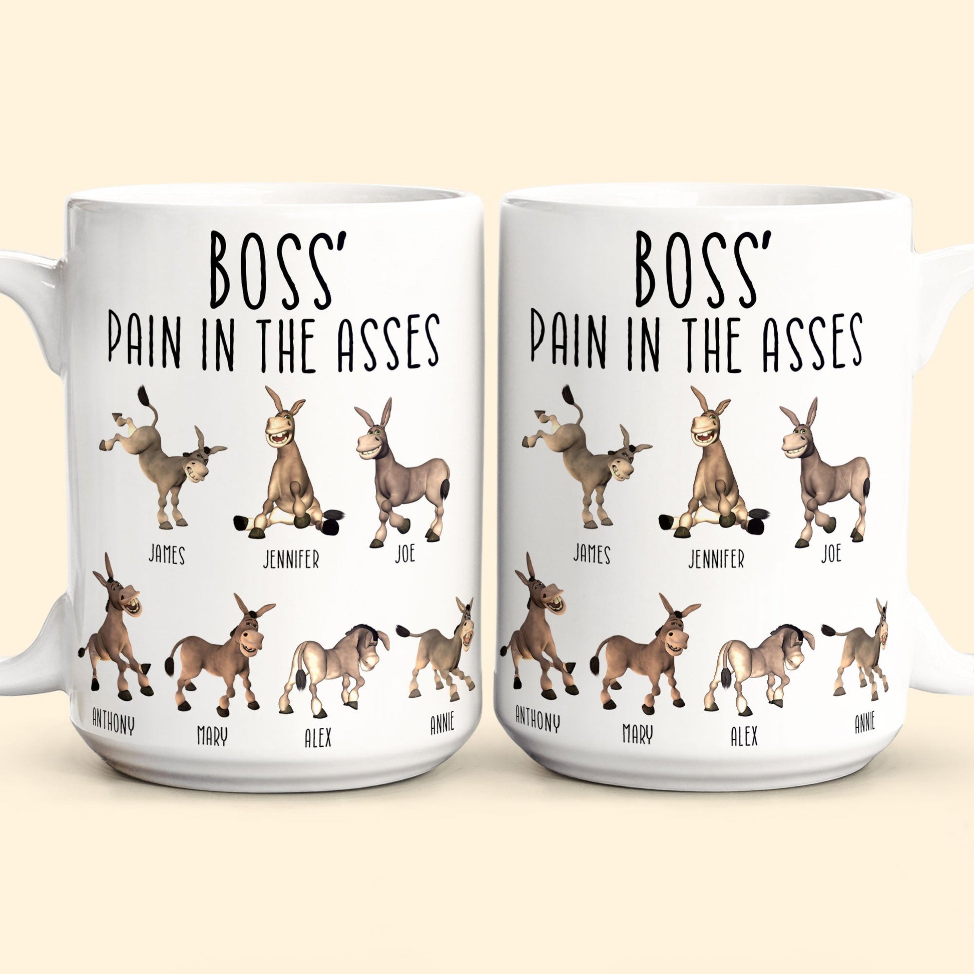 Personalized Boss Coffee Mug Gift for Office Humor - Funny Workplace Present Cup MagicInPrints