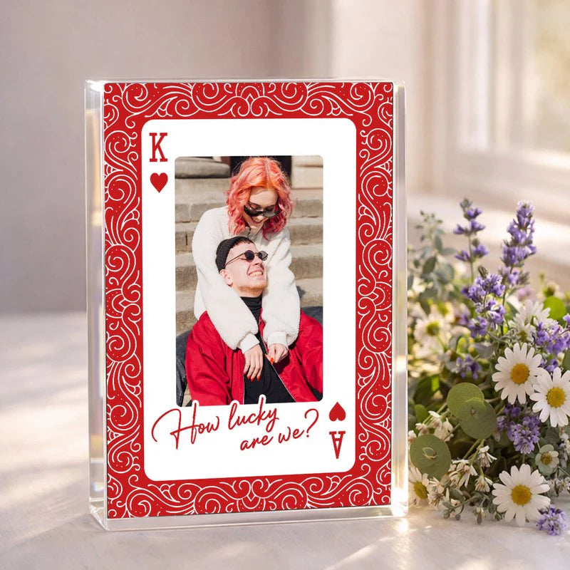 Personalized Photo Acrylic Block for Couples - Romantic Gift Plaque MagicInPrints