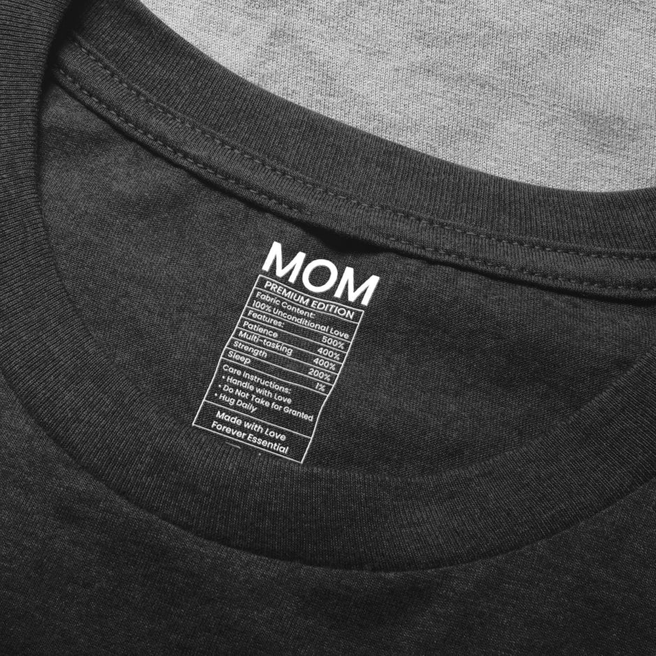 Custom Mom T-Shirt for Mothers - Premium Edition with Sentimental Design Cloth MagicInPrints