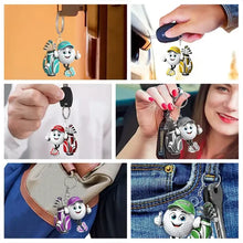 Load image into Gallery viewer, Personalized Acrylic Golf Ball Keychain Gift for Golfers
