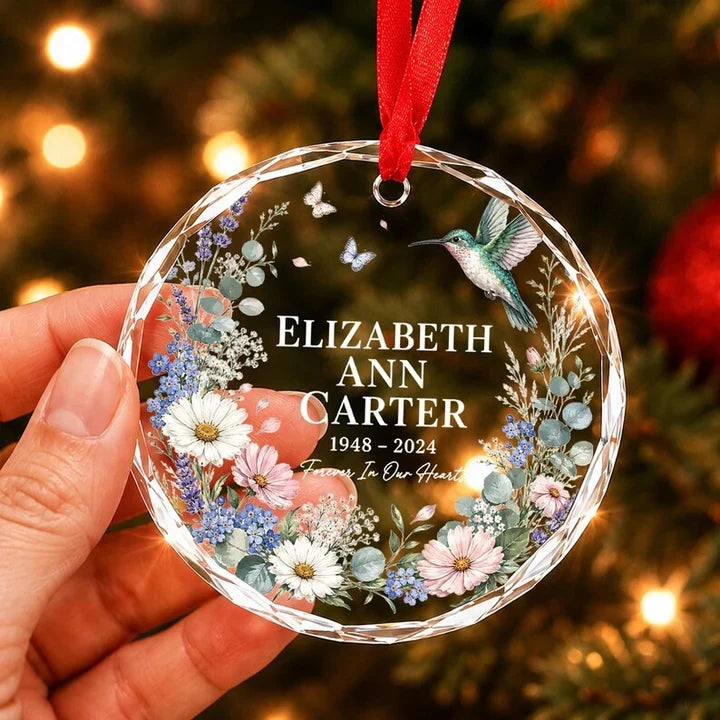 Personalized Memorial Ornament Custom Name Gift for Loved Ones