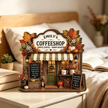 Load image into Gallery viewer, Personalized Thick Wooden Coffee Plaque Gift for Mom or Friend
