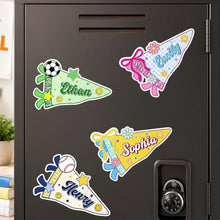 Load image into Gallery viewer, Personalized Acrylic Magnet Colorful Locker Decor Gift for Kids
