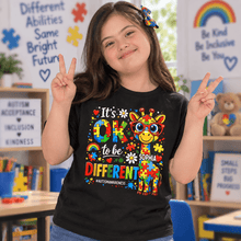 Load image into Gallery viewer, Personalized Autism Awareness Shirt Custom Name Gift for Kids
