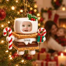 Load image into Gallery viewer, Personalized Acrylic Christmas Ornament Custom Name Gift for Family
