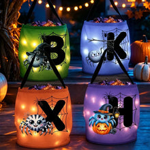 Load image into Gallery viewer, Personalized LED Light Up Halloween Basket for Kids

