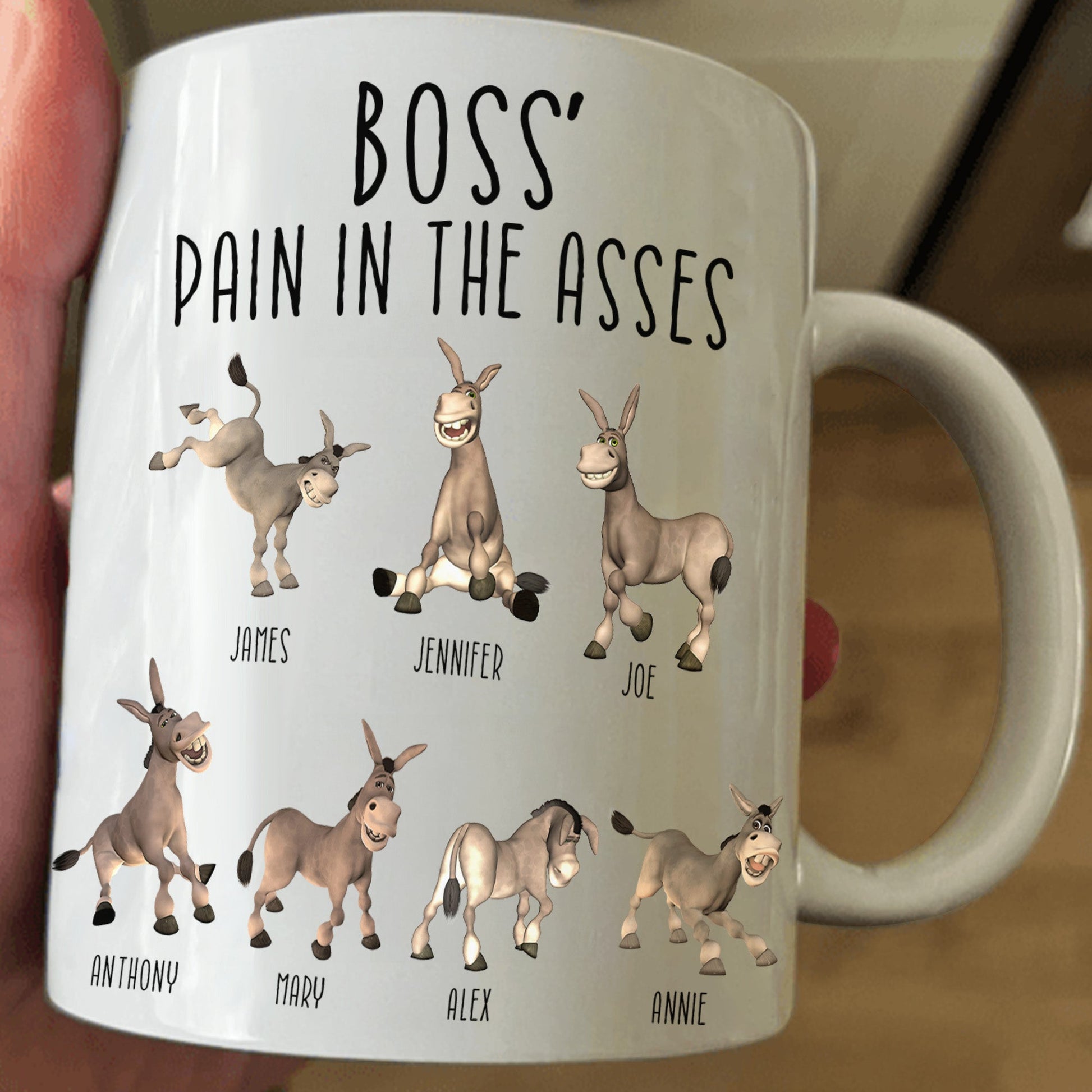 Personalized Boss Coffee Mug Gift for Office Humor - Funny Workplace Present Cup MagicInPrints