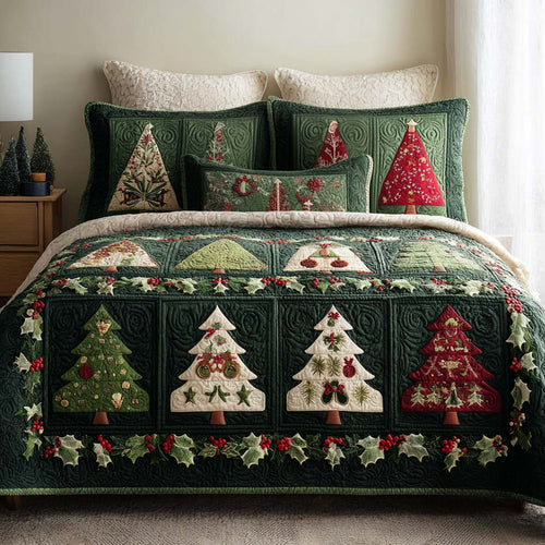Wrap Yourself in Warmth – Personalized Quilted Bedding Set – Gift for Family and Friends Quilted Bedding Set V2 MagicInPrints