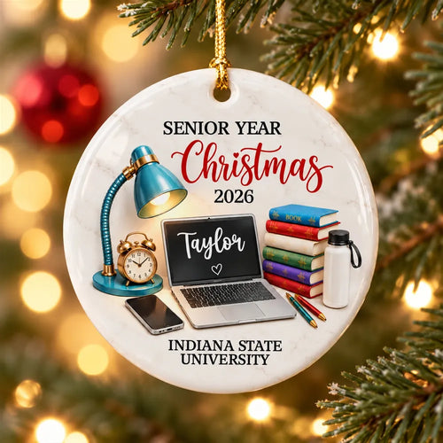 Personalized Graduation Ceramic Ornament Unique Gift for Student