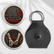 Load image into Gallery viewer, Personalized Pocket Hug Keychain Romantic Gift for Partner
