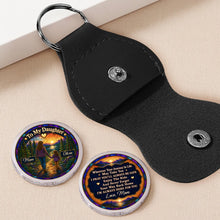 Load image into Gallery viewer, Personalized Pocket Hug Keychain for Son, Father &amp; Son Gift
