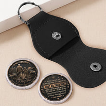 Load image into Gallery viewer, Personalized Pocket Hug Keychain for Grandson Gift from Grandpa

