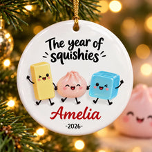 Load image into Gallery viewer, Personalized Ceramic Ornament Cute Squishies Gift for Kids
