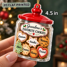 Load image into Gallery viewer, Personalized Acrylic Christmas Ornament for Grandma Gift
