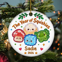 Load image into Gallery viewer, Personalized Christmas Ceramic Ornament Cute Family Gift

