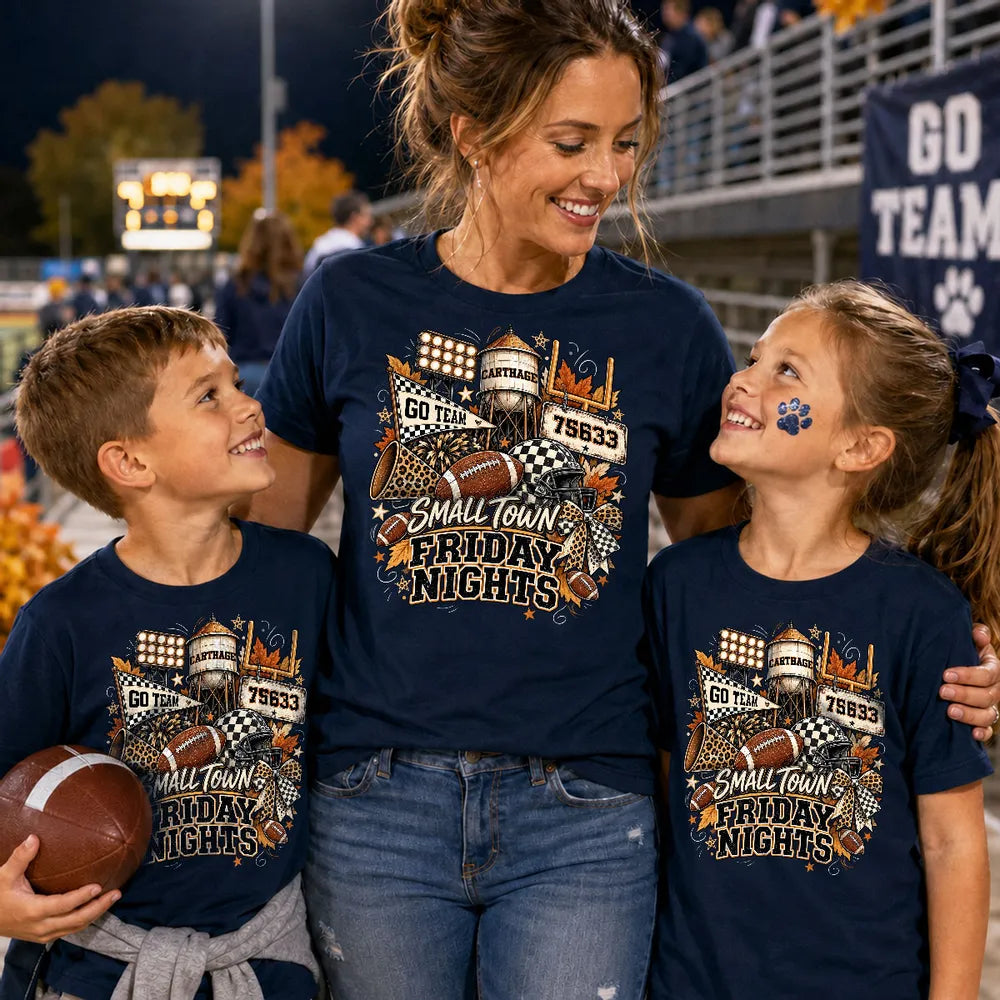Personalized Classic Football Tee Unique Gift for Fans