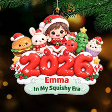 Load image into Gallery viewer, Personalized Acrylic Christmas Ornament Cute Child Gift for Family
