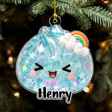 Load image into Gallery viewer, Personalized Dumpling Acrylic Ornament Unique Family Gift
