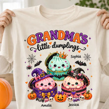 Load image into Gallery viewer, Personalized Halloween Classic Tee for Grandma with Cute Illustration
