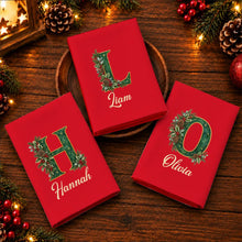 Load image into Gallery viewer, Personalized Cotton Napkin Christmas Gift for Family Gatherings
