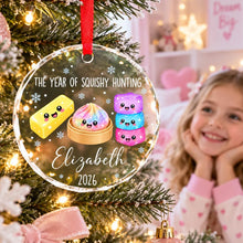 Load image into Gallery viewer, Personalized Crystal Ornament Unique Gift for Kids Christmas
