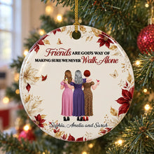Load image into Gallery viewer, Personalized Ceramic Ornament Custom Name Best Friend Gift
