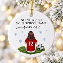 Load image into Gallery viewer, Personalized Soccer Player Ornament Gift for Athletes
